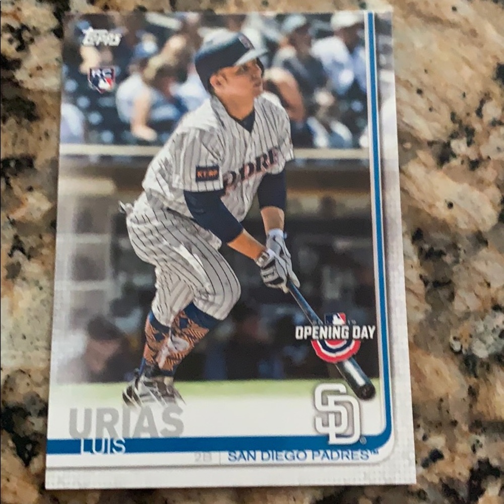 Topps 2019 opening day baseball card